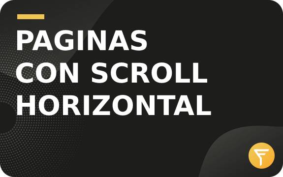 Como hacer scroll horizontal con Elementor
